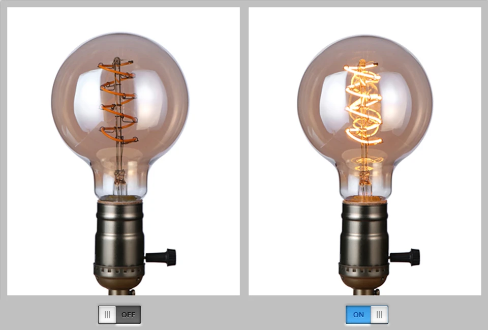 Ретро светодиодный Edison лампа E27 220V 3W спираль светодиодный Лампа накаливания с регулируемой яркостью Эдисон лампы ST64 A60 G80 G95 G125 T45 ампулы Винтаж лампа