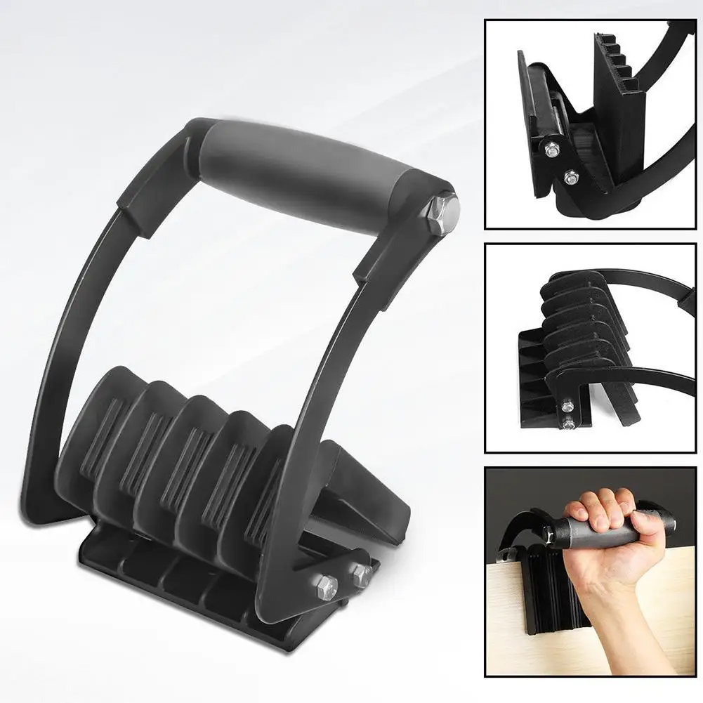 

Heavy Duty Iron Nylon Wood Board Panel Carrier Clip Labor Saving Handy Grip New