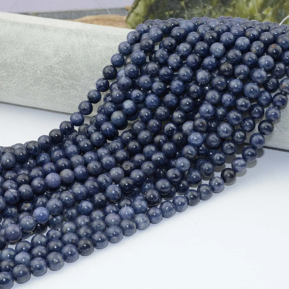 

Natural Simple Quality Sapphire Loose Round Beads 12mm