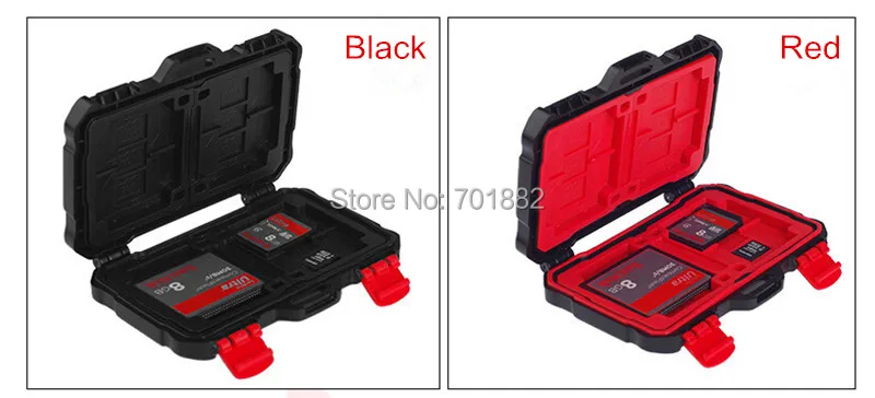 Memory Card Case Waterproof Supper Tough SD Card Holder Storage Card Box (9)