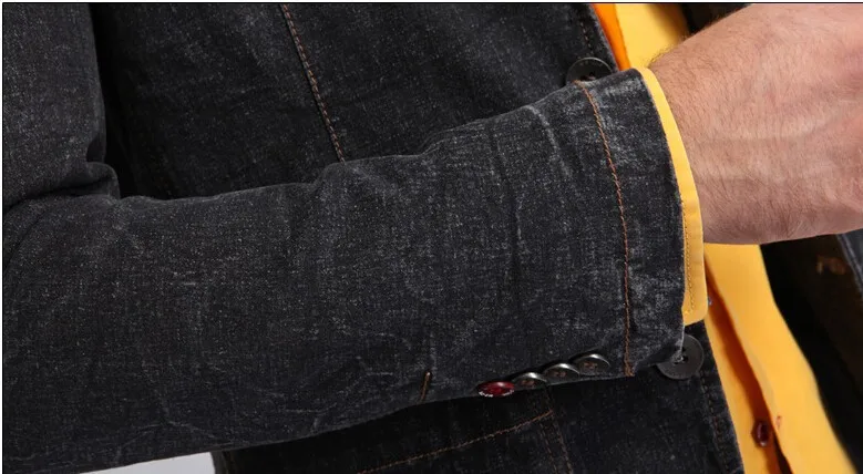 Новое поступление Блейзер деним для мужчин человек модный бренд Slim Fit джинсы для женщин костюм куртки Мужской 2 блейзер с пуговицами Куртки Блейзер Masculino