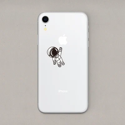 Телефон Стикеры для Apple6/6 S 7 8 Plus телефон Стикеры для iPhone X XR Xs Max задняя защитная крышка виниловая пленка с прозрачной крышкой - Цвет: Цвет: желтый