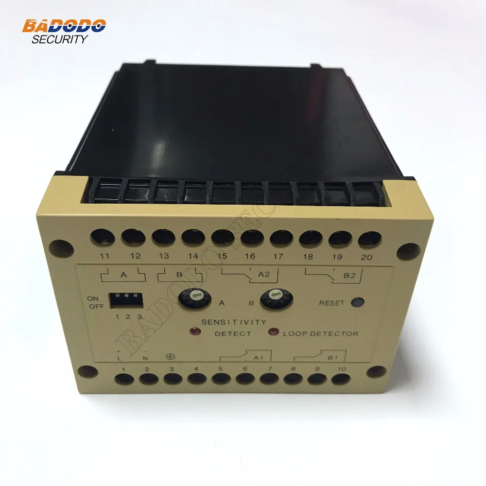 DLD-600 110 V/220 V двойной реле Выход 2-х канальный транспортный Индуктивный детектор петли автомобиля двойной Управление