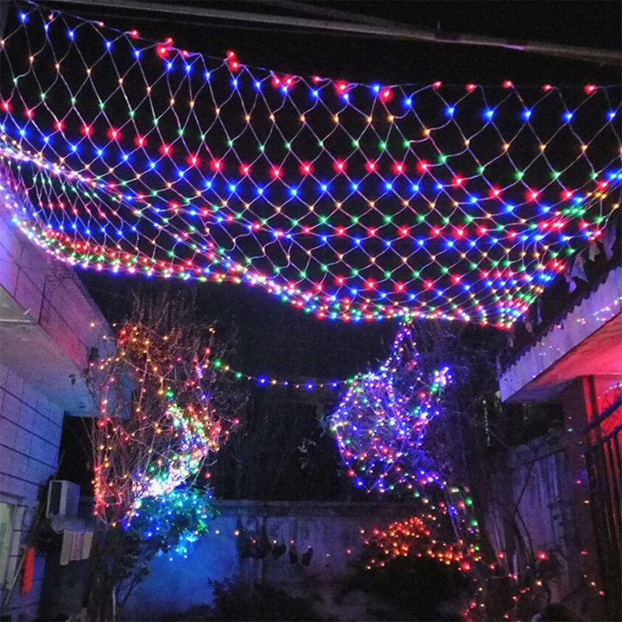 fishing net mash lights