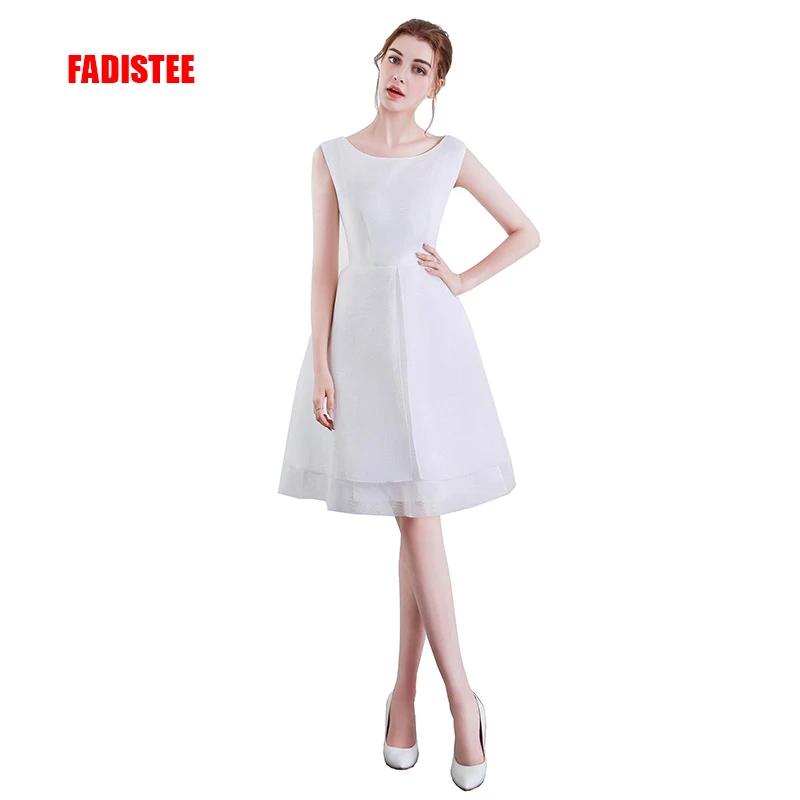 Fadistee New Design A Line Short Dresses Cocktail Party Dress Double Layers Style Simple Aliexpress Weddings Events