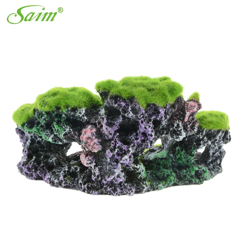 Саим аквариумный декоративный аквариум с видом на горы украшения для аквариума