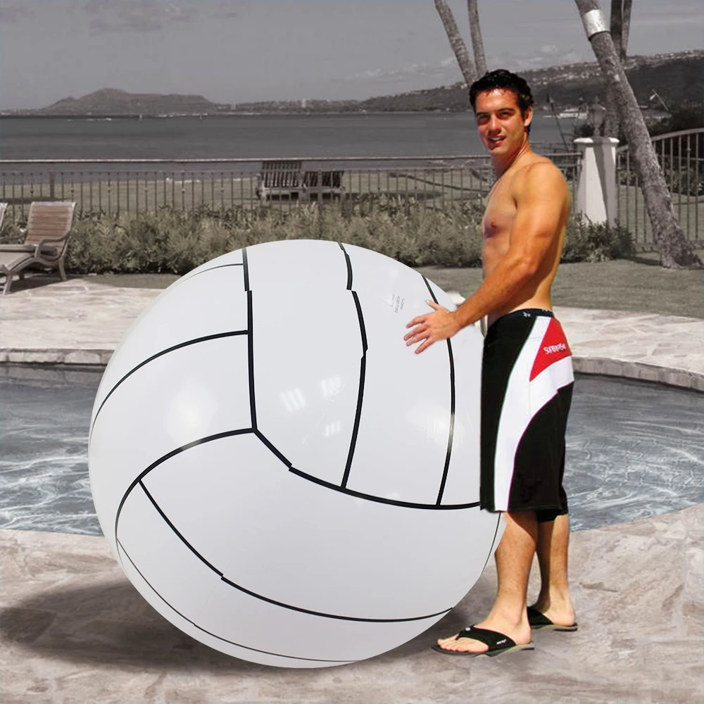 90cm Inflatable Beach Ball Inflated Giant Football Volleyball Children