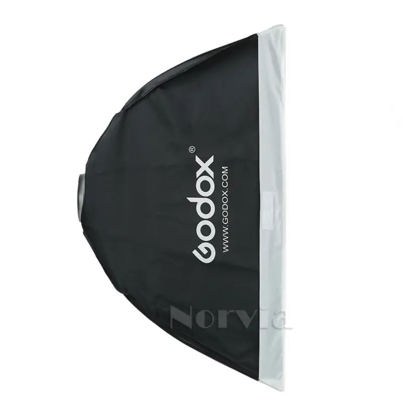 Godox портативный 60x60 см 2" x 24" Bowens Подключите студийный стробоскопический головной светильник фото софтбокс Отражатель для вспышки светильник скорости