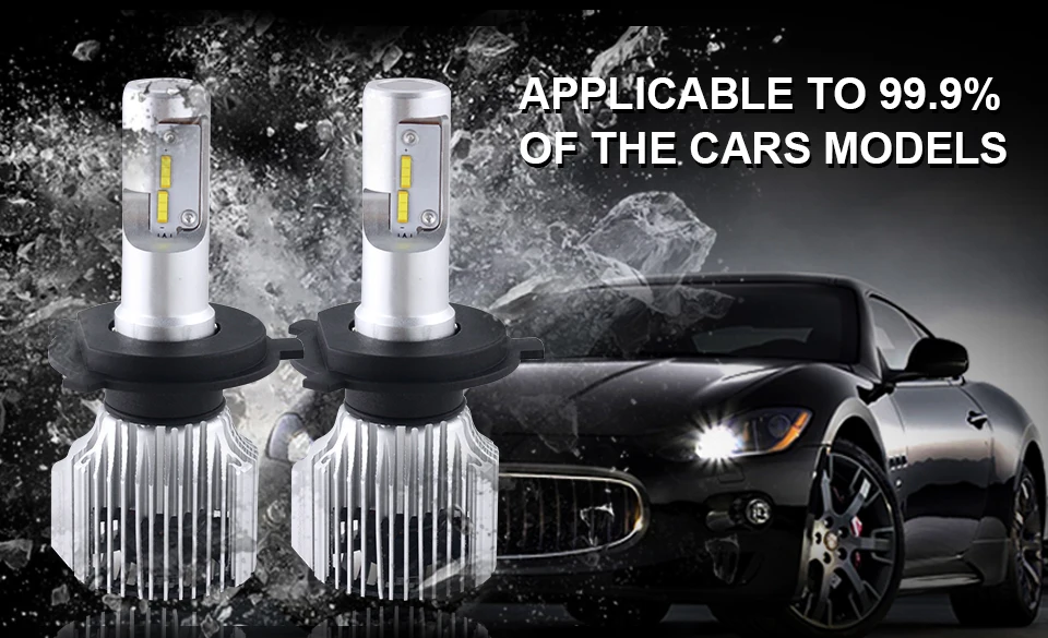 H4 H7 LED Car bulb Car headlight lamp (7)
