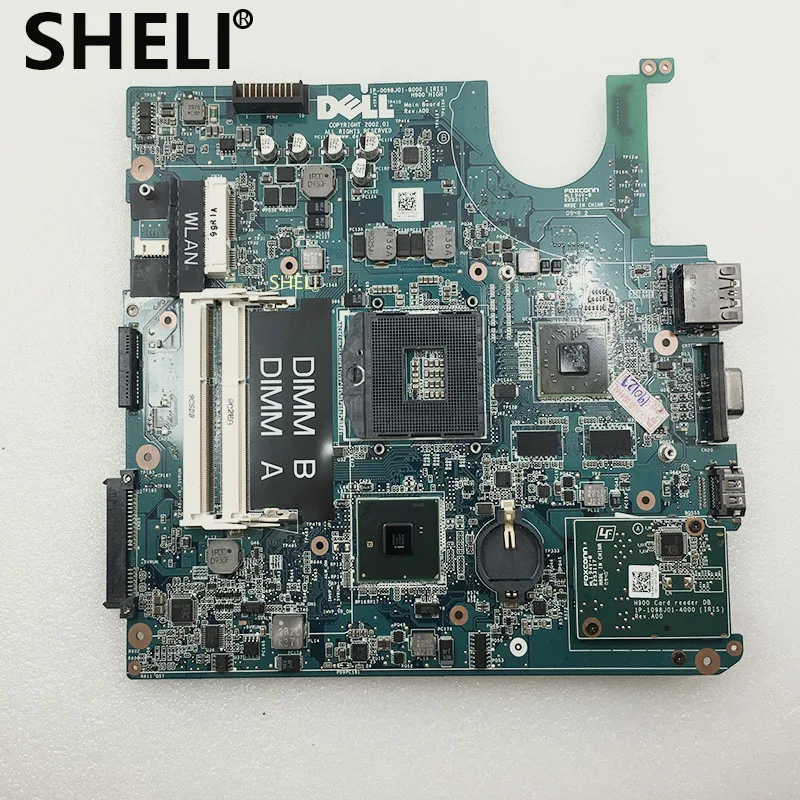 SHELI для Dell Studio 1457 CN-0MK95D 0MK95D MK95D HD4500 512MB материнская плата для ноутбука, протестированная материнская плата