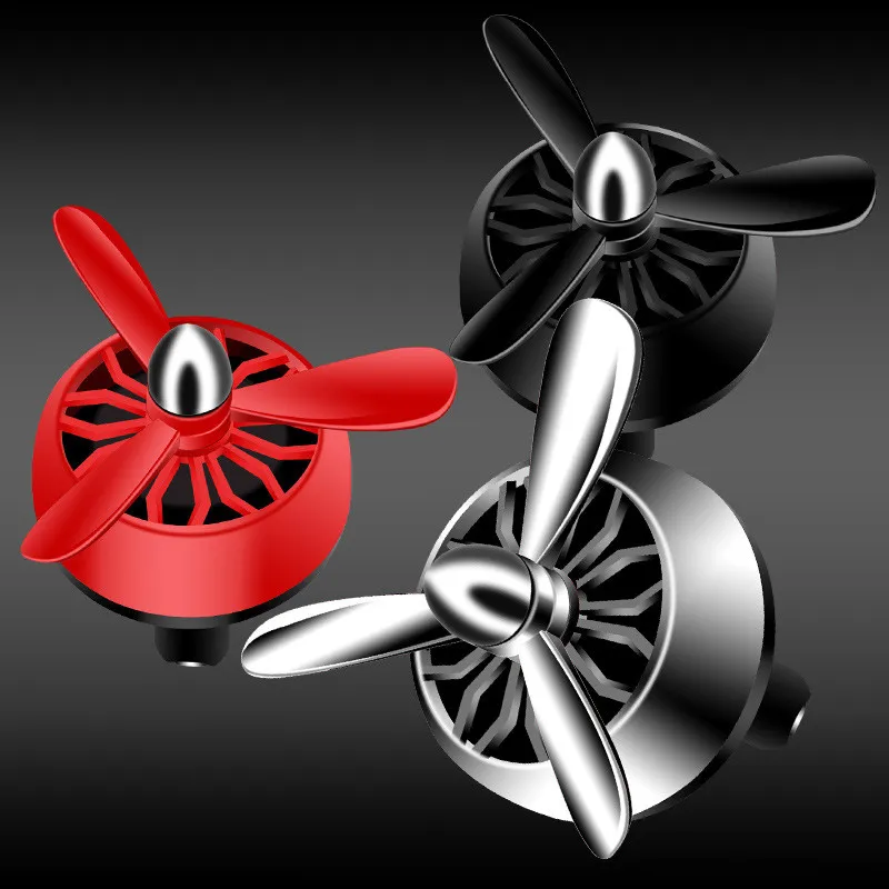

3 Propeller Shape Air Freshener Vent Clip Decor Perfume Diffuser Air Force car air freshener car perfume styling Perfumes