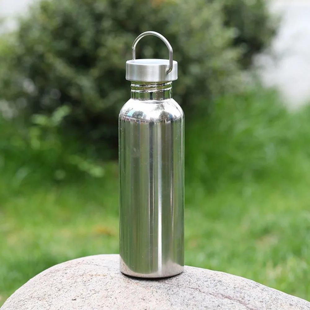 500ML/750ML Stainless Steel Thermos Bottle Outdoor Vacuum Insulation