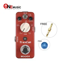 MOOER TresCab цифровой эффект кабины гитарная педаль ИМИТИРОВАННАЯ педаль гитарный эффект педаль с Бесплатный Педальный разъем