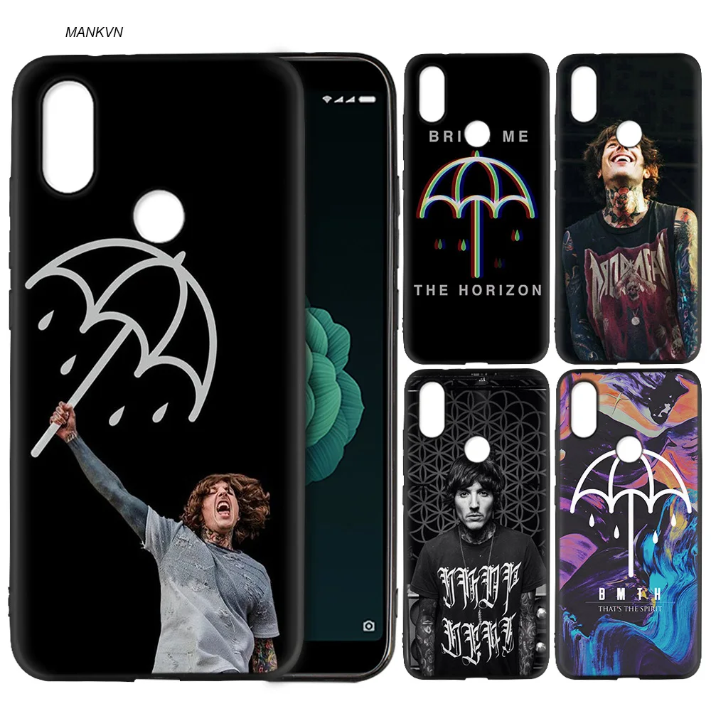 

Silicone Case for Xiaomi A2 Lite A1 Redmi S2 Note 5 Plus 6 6A 4 4X Pro Poco F1 Soft Cover Oliver Sykes Bring Me The Horizon Bmth