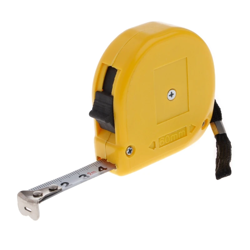 

Mini Pocket 2m Retractable Tape Measure Ruler Tool Builders Home DIY Garage Rule WF4458037