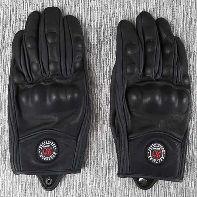 Geniune leather full finger motorcycle gloves summer man woman motorbike racing protective gear touch screen breathable gloves Geniune leather full finger motorcycle gloves summer man woman motorbike racing protective gear touch screen breathable gloves