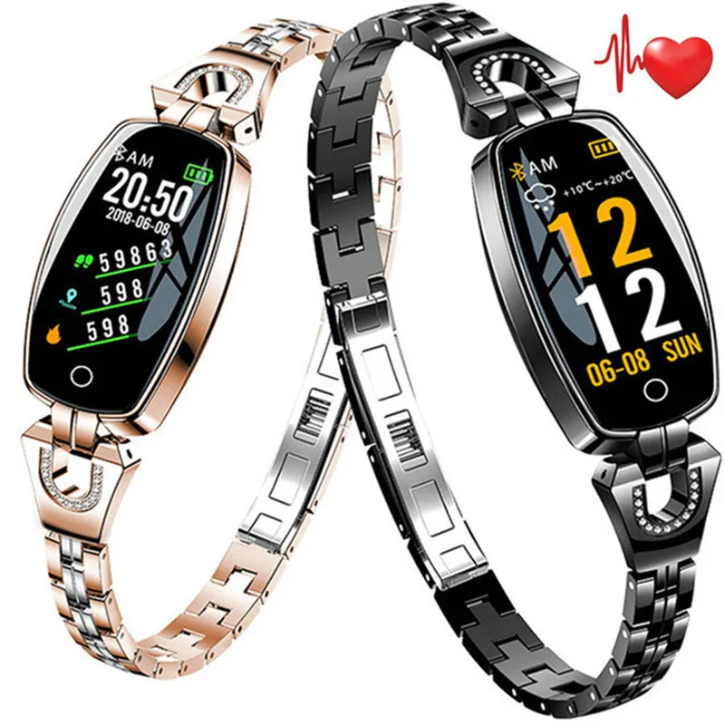 

H8 Smart Bracelet Fitness Tracker Bracelet With Heart Rate Monitor Blood Pressure Smart Watch Women Wristband For Android IOS
