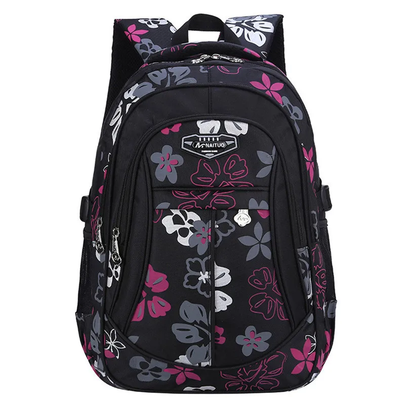 Новые школьные сумки для девочек, брендовый женский рюкзак, дешевая сумка через плечо,, модные детские рюкзаки - Цвет: black big