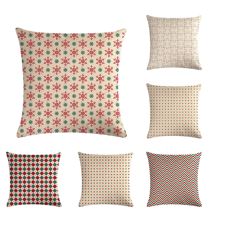 Simple symbolic pattern pillowcase, decorative pillowcase, sofa chair