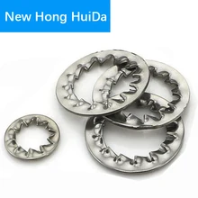 Internal Toothed Gasket Washer Serrated Lock Washers 304 Stainless Steel M2 M2.5 M3 M4 M5 M6 M8 M10 M12 M14 M16 M20 M22 M24 M30 Internal Toothed Gasket Washer Serrated Lock Washers 304 Stainless Steel M2 M2.5 M3 M4 M5 M6 M8 M10 M12 M14 M16 M20 M22 M24 M30