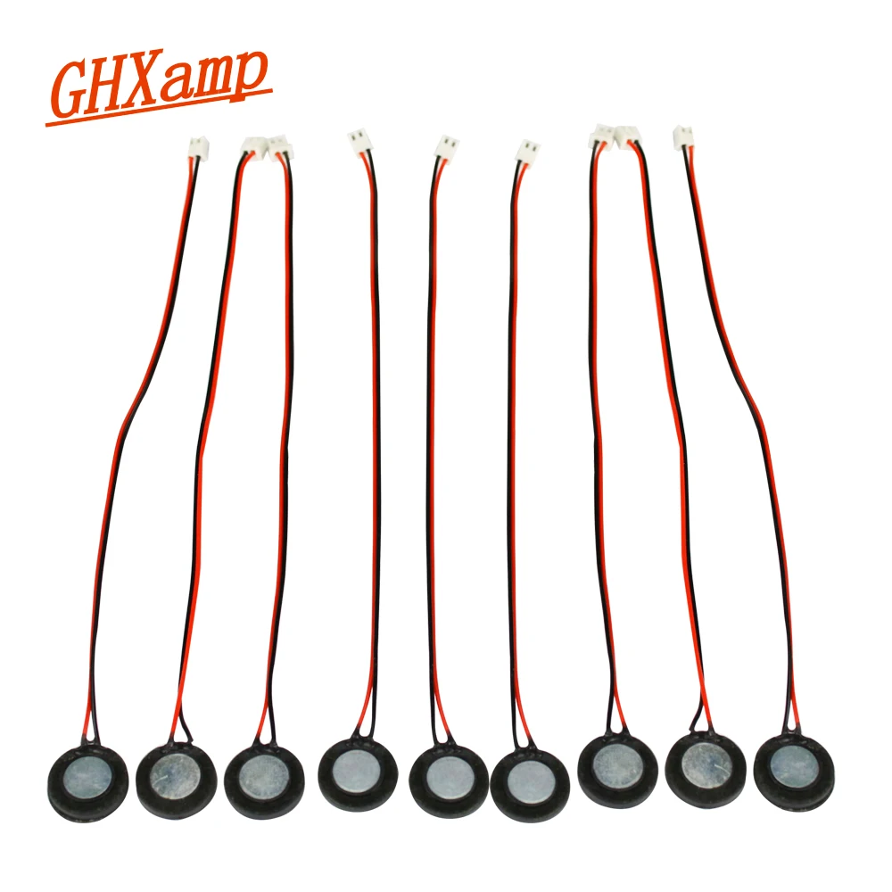 GHXAMP 20 мм мини динамик 8Ohm 1 Вт для мобильного телефона MP3 MP4 плоский портативный