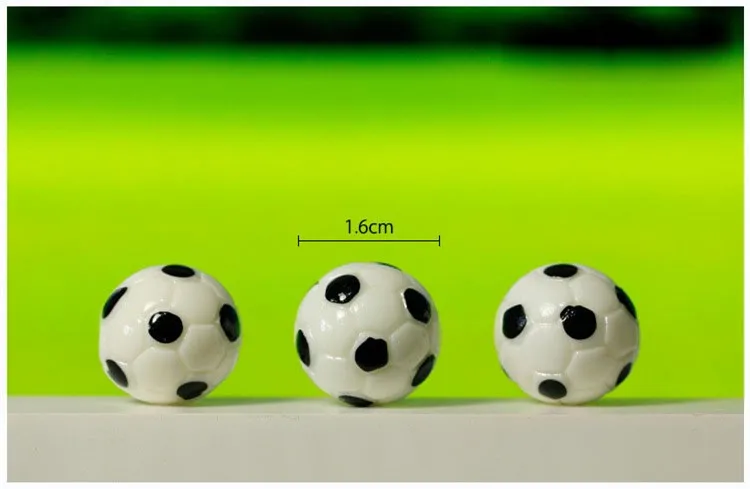 Миниатюрный Футбол Баскетбол поделка из пластмассы Micro благоустройство дома и сада украшения DIY аксессуары Миниатюрный