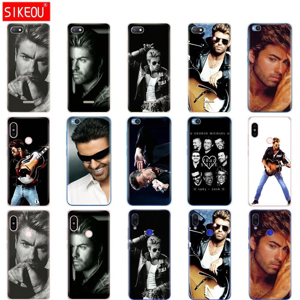 

case for redmi 6a 6 pro case cover for xiaomi redmi note 7 6 pro redmi go case for xiaomi mi 9 SE George Michael