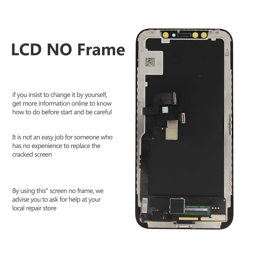 US $151.18 Original Super Retina OLED For 58 Apple Iphone X LCD Display Touch Screen Panel Digitizer Replacement For Iphone 10 Screen