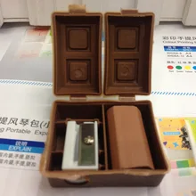 1 шт. прекрасный креативный шоколадный пластиковый точилка для карандашей для детей школьные принадлежности корейские канцелярские принадлежности