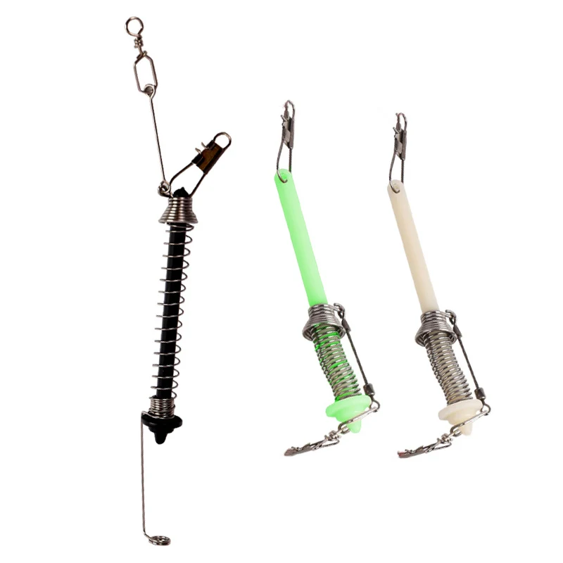 New 8.5cm automatic fishing double hook, explosive hook, handy fishing tackle, fishing tackle photo