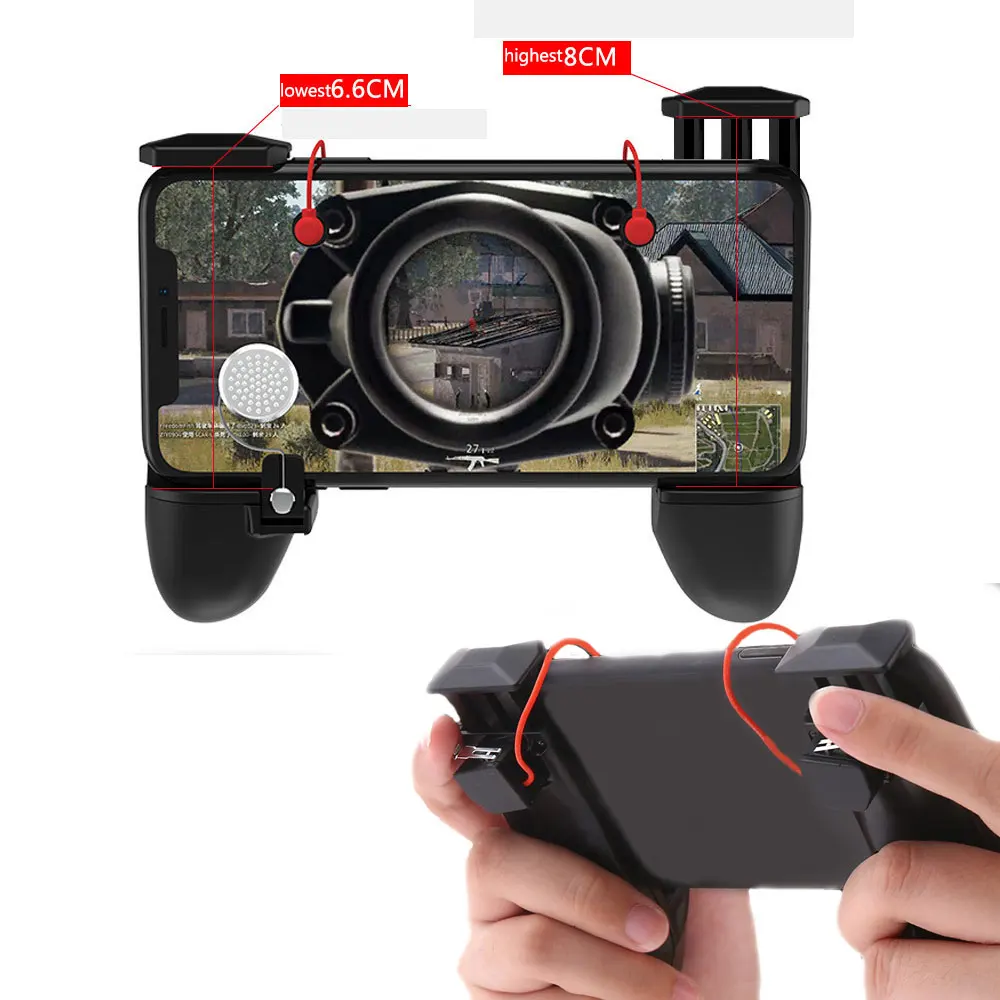  PUBG Mobile Game Controller L1 R1 Shooter Joystick Gamepad Triggers For Cell Phone Dzhostik SmartPh