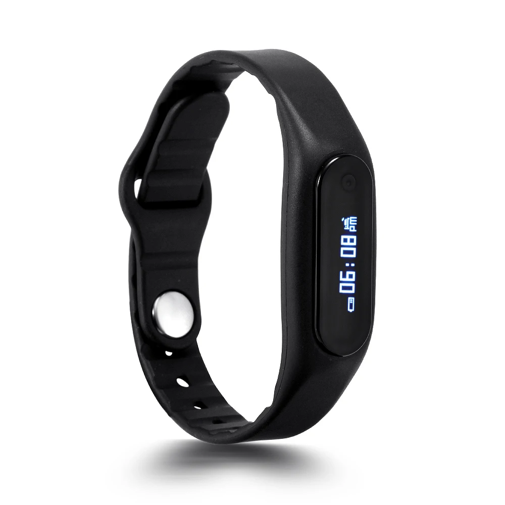 

Smart Band Wristband E06 Touch Screen Bracelet Fitness Wearable Tracker Waterproof IP67 Bluetooth Watch for Android 4.4