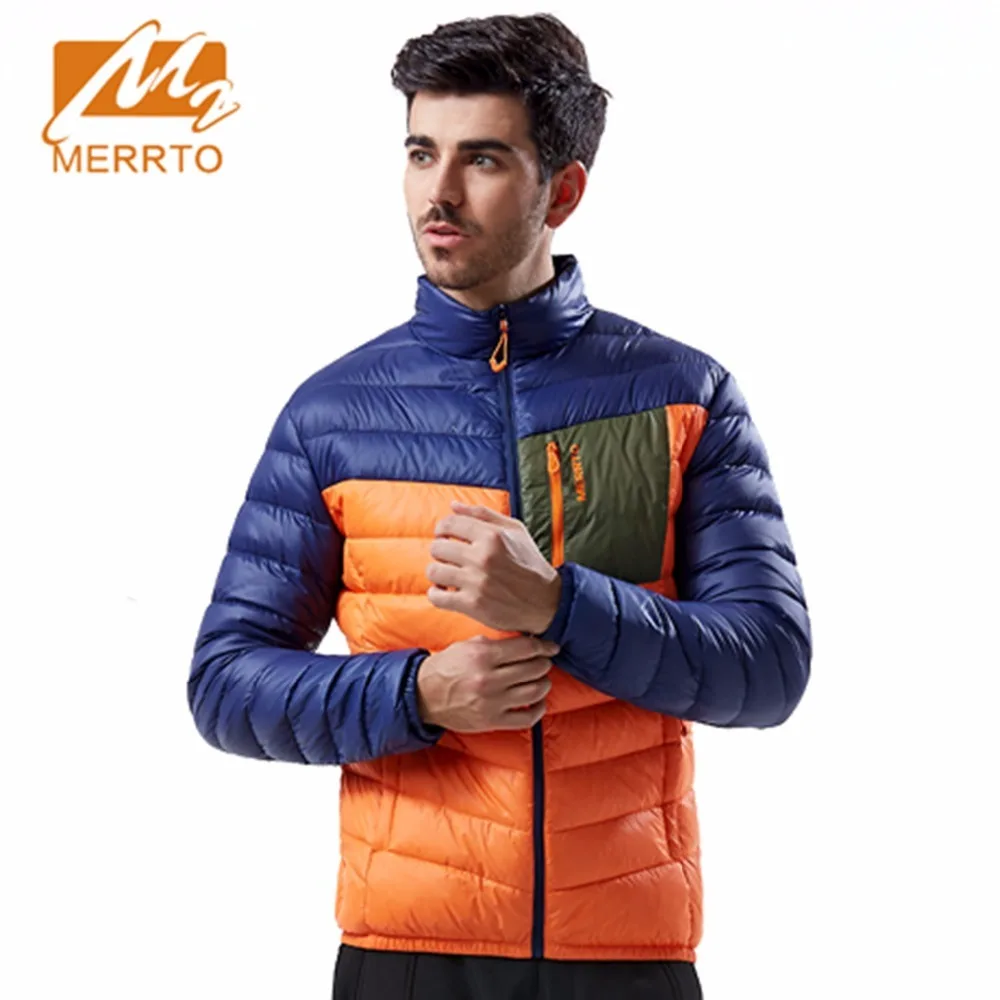 

2017 Merrto winter jacket men Windbreaker Warm Down Jacket Sports Camping Hiking Jackets for men Autumn Winter Jacket Men 19199