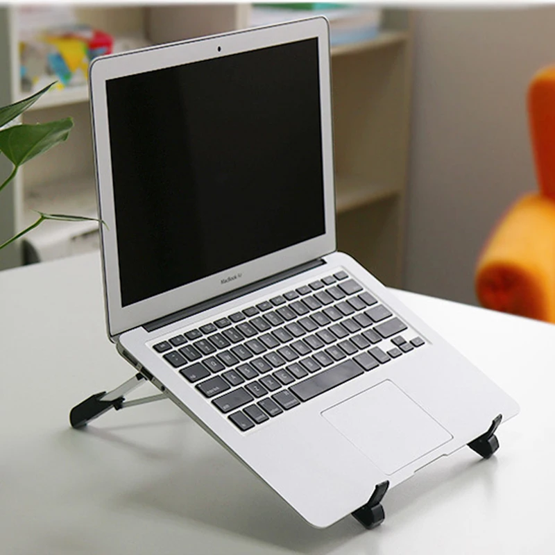 Портативная подставка для ноутбука, складная подставка из алюминиевого сплава, подставка для ноутбука, регулируемая подставка для ноутбука ASUS MACBOOK