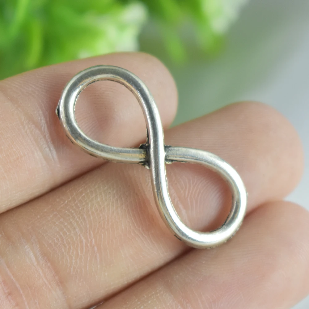 

6pieces 25x8mm Antique Silver Charms Pendant Connection