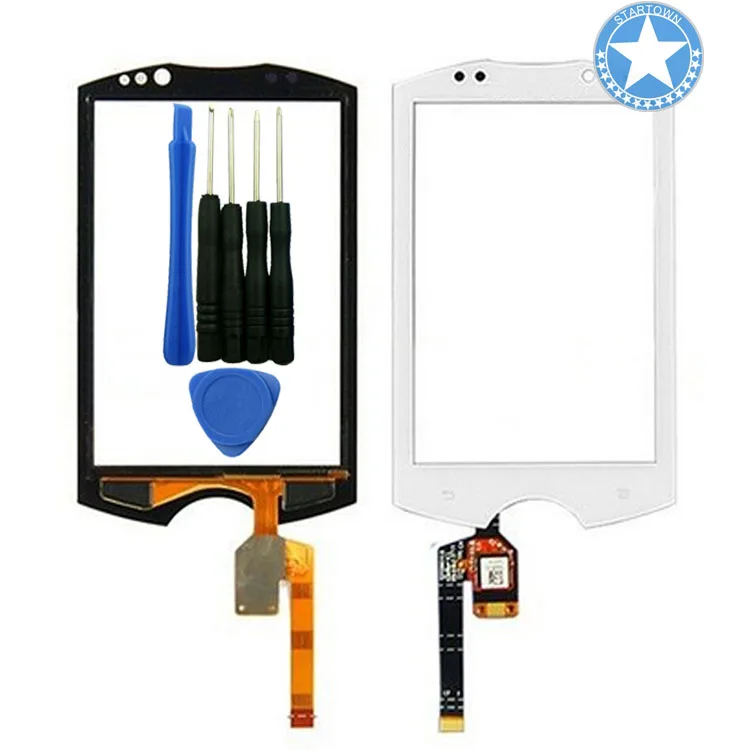 

White Digitizer Touch Front Glass Panel Screen for Sony Ericsson Walkman WT19 WT19i with Tools