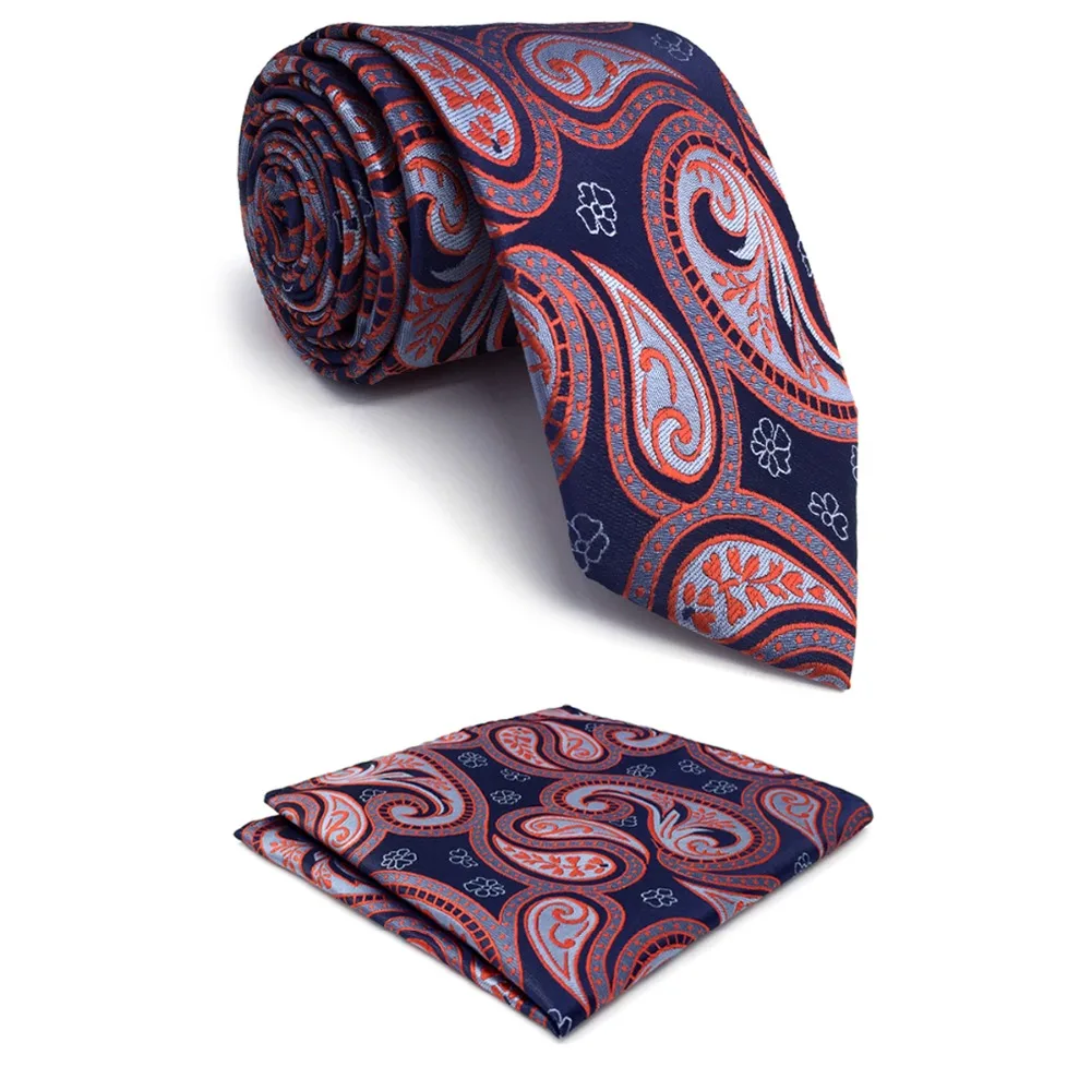 C29 серый синий и красный цвета Пейсли мужской галстук комплект шёлковый жаккардовый тканый модный носовой платок Свадебный классический