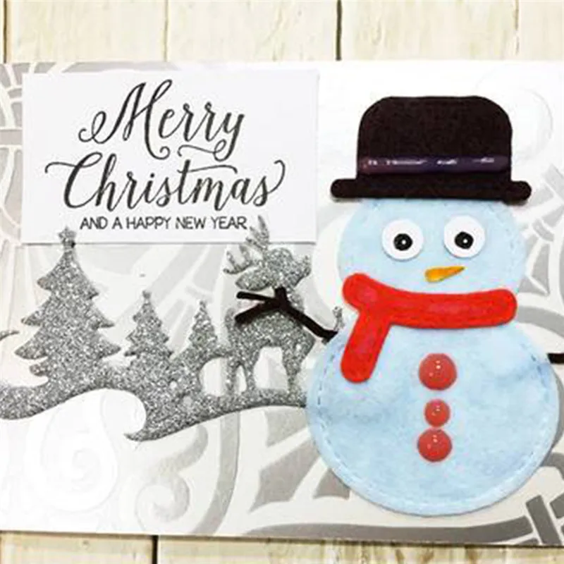 

GJCrafts Woodland Reindeer Christmas Dies Cutting Dies 2019 for Card Making Scrapbooking DIY Album Embossing Paper Craft Die Cut