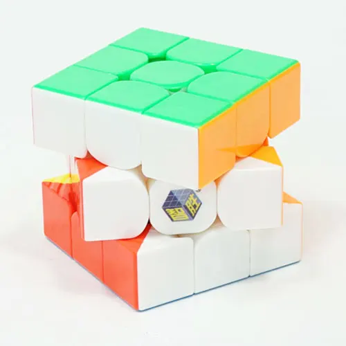 Yuxin Huanglong 3x3 м скоростной магический куб магнитный 3x3x3 Cubo Magico 3*3 Игра-Головоломка Развивающие игрушки для детей - Цвет: Huanglong 3x3 M stic