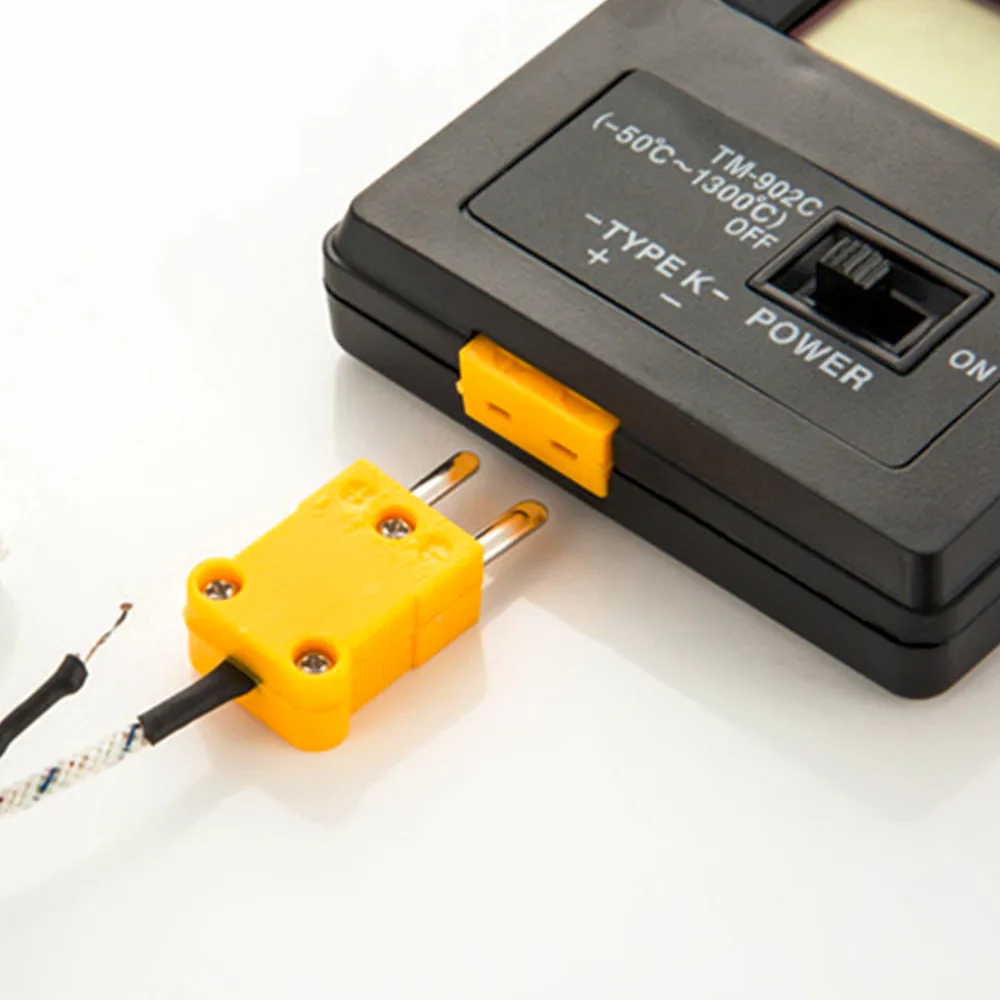 K тип TM-902C(-50C до 1300C) измеритель температуры TM902C цифровой термометр датчик+ термопара детектор датчик