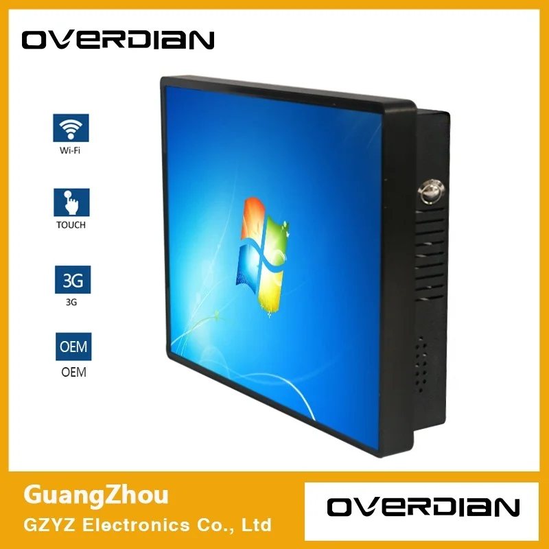 10 10 4inch all in one industrial computer win7 system capacitive touch