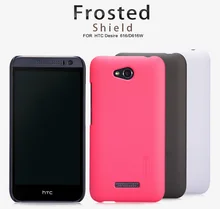 Оригинал Nillkin Матовый Shield Сотовый телефон чехол для HTC Desire 616 Пластиковые Жесткий Вернуться матовая Крышка Чехол Капа + Экран протектор