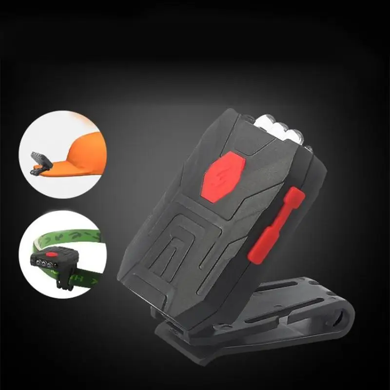 

LumiParty Infrared Induction Cap Light USB Charging Headlamp for Outdoor Night Fishing