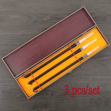 3 шт./компл. Китайская каллиграфия кисти смешанные волосы кисти для художника Рисование акварелью каллиграфия поставка лучший подарок