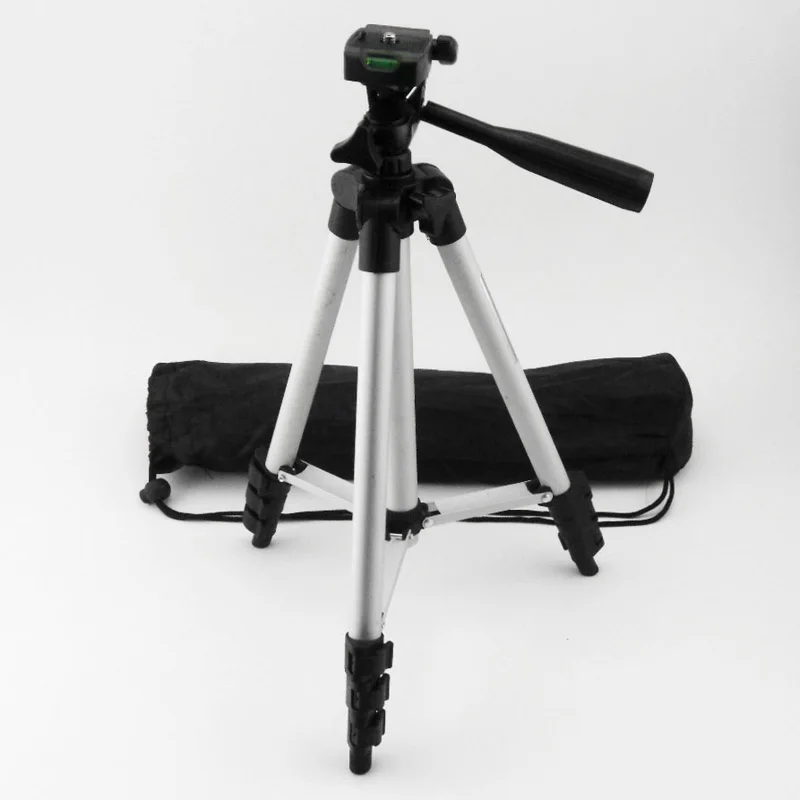Portable Mini Tripod 3110A 4 Section Legs with 360 Swivel Panhead