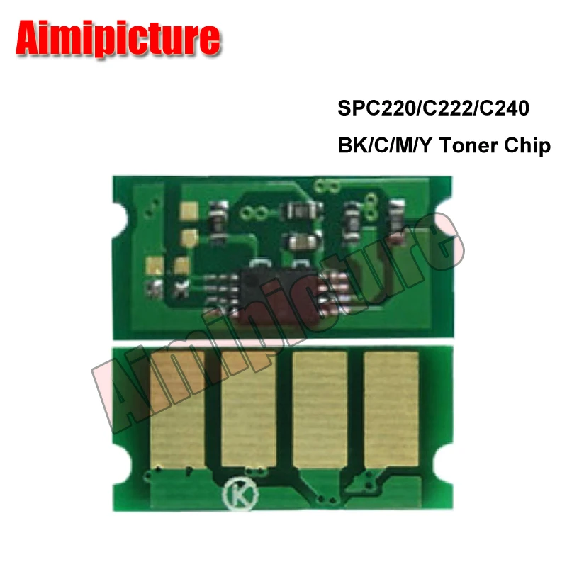 Sp-c220 Spc220 C220 Spc222 Sp-c222 Spc240 C240 Toner Cartridge Chip For ...