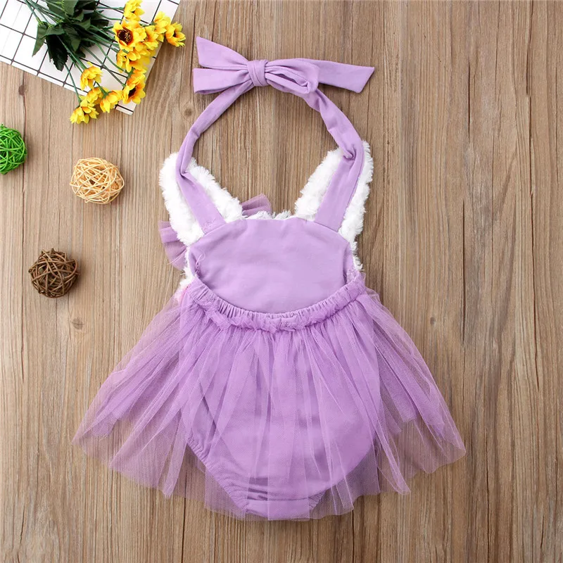 Emmababy/модный костюм для новорожденных девочек на лето с кроликом из