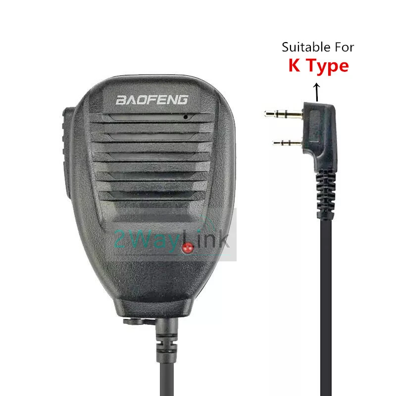 Иди и болтай Walkie Talkie Baofeng Динамик микрофон для Baofeng UV-5R UV-82 Bf-888s H777 RT-5R DM-5R GT-3 UV-5R UV-S9 аксессуары микрофон UV5R