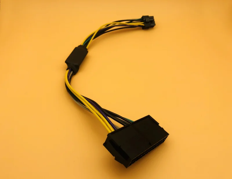 ATX 24Pin гнездо для материнской платы DELL Optiplex 3020 7020 9020 T1700 8Pin папа адаптер кабель