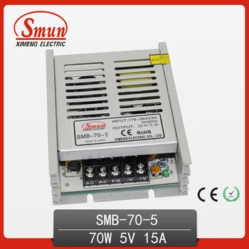 

Ultra Thin 70W Power Supply 5VDC 14A Output Switching Power Supply SMB-70-5 SMPS